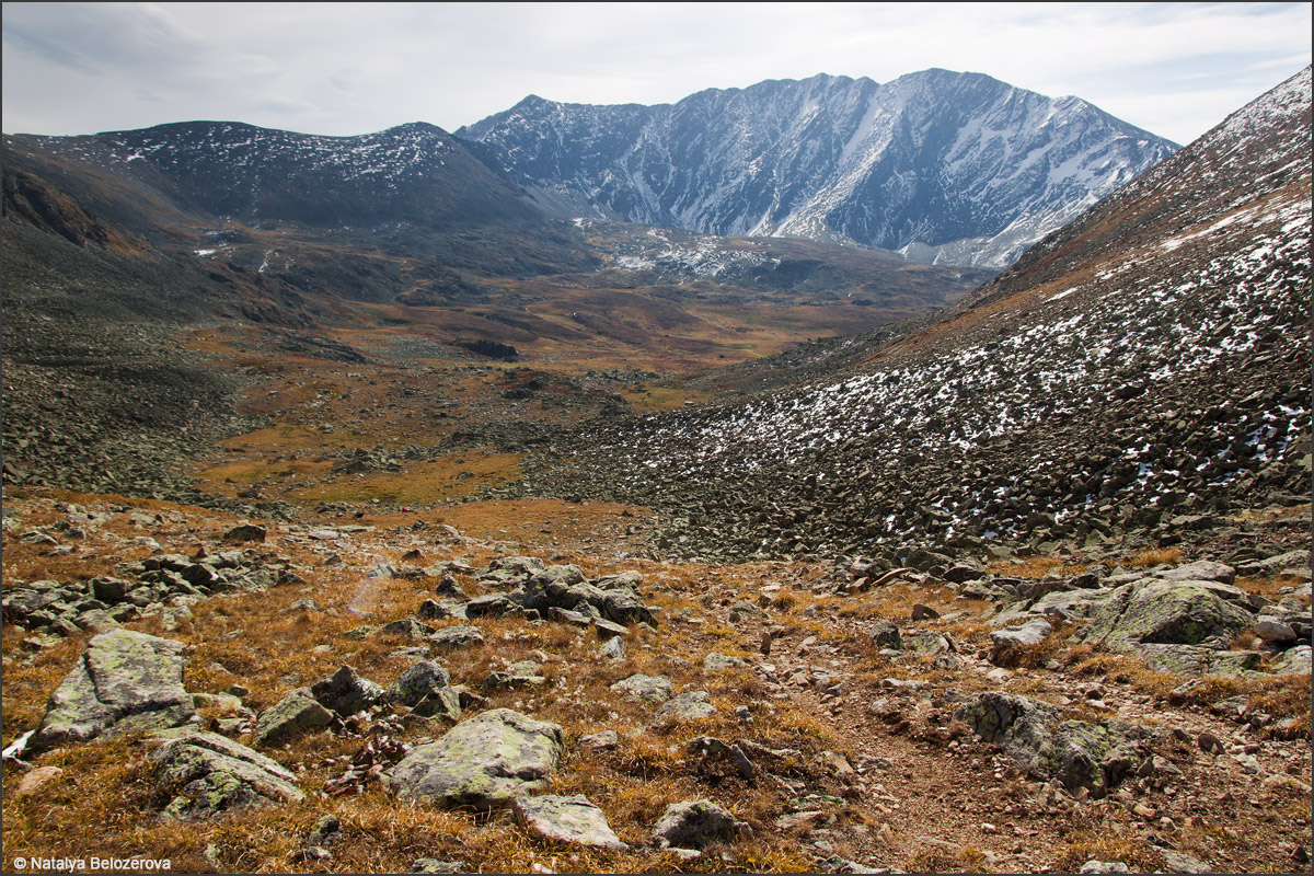 Альбаган гора с перевала Альбаган. Сентябрь 2014