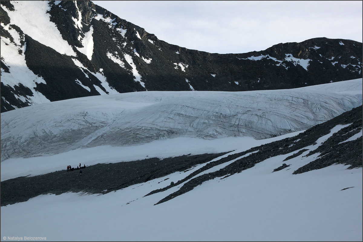 Ледник под перевалом Анитим 1Б